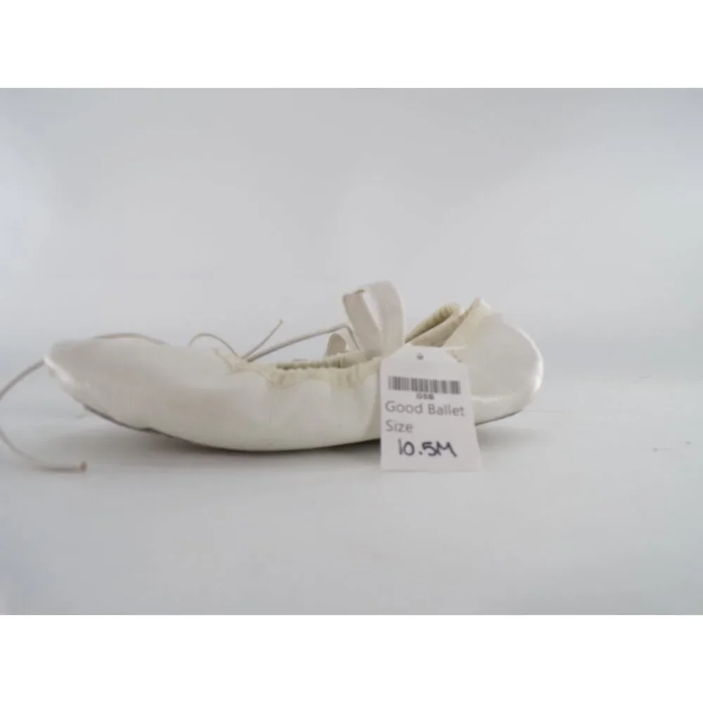Pre-Owned Dance Ballet Shoes ABT Little Kids 10.5M Leather Single Strap Full So